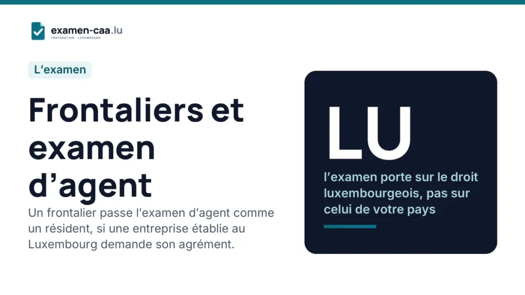 Frontaliers : passer l’examen d’agent depuis la France ou la Belgique