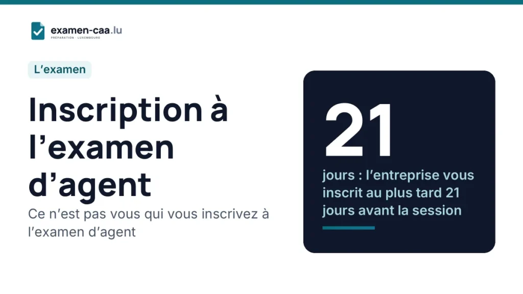 Inscription à l’examen d’agent : ce que fait votre assureur, et quand